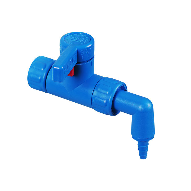 StopCock space-saving set - space-saving canister with outlet tap